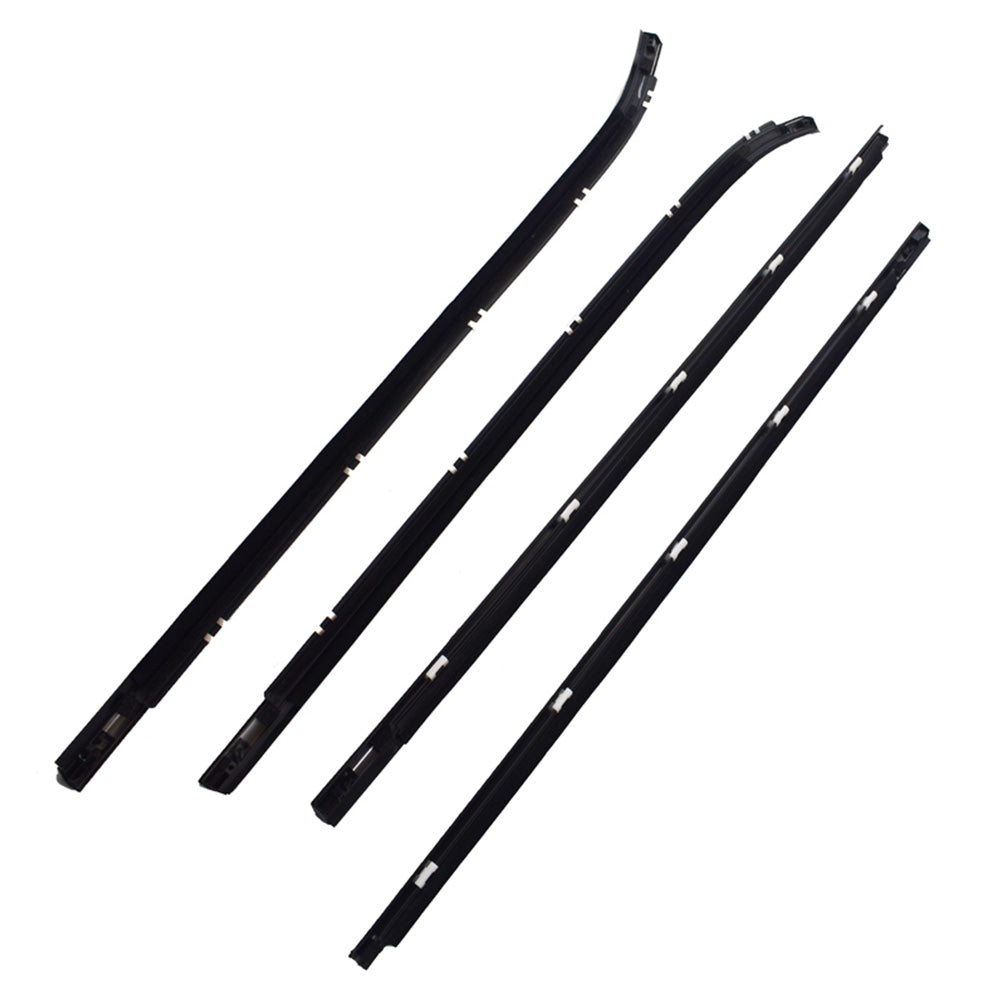 4x Weather Strip Window Moulding Trim Seal Belt Suitable For Hyundai i30 FD Hatch 2007¨C2012