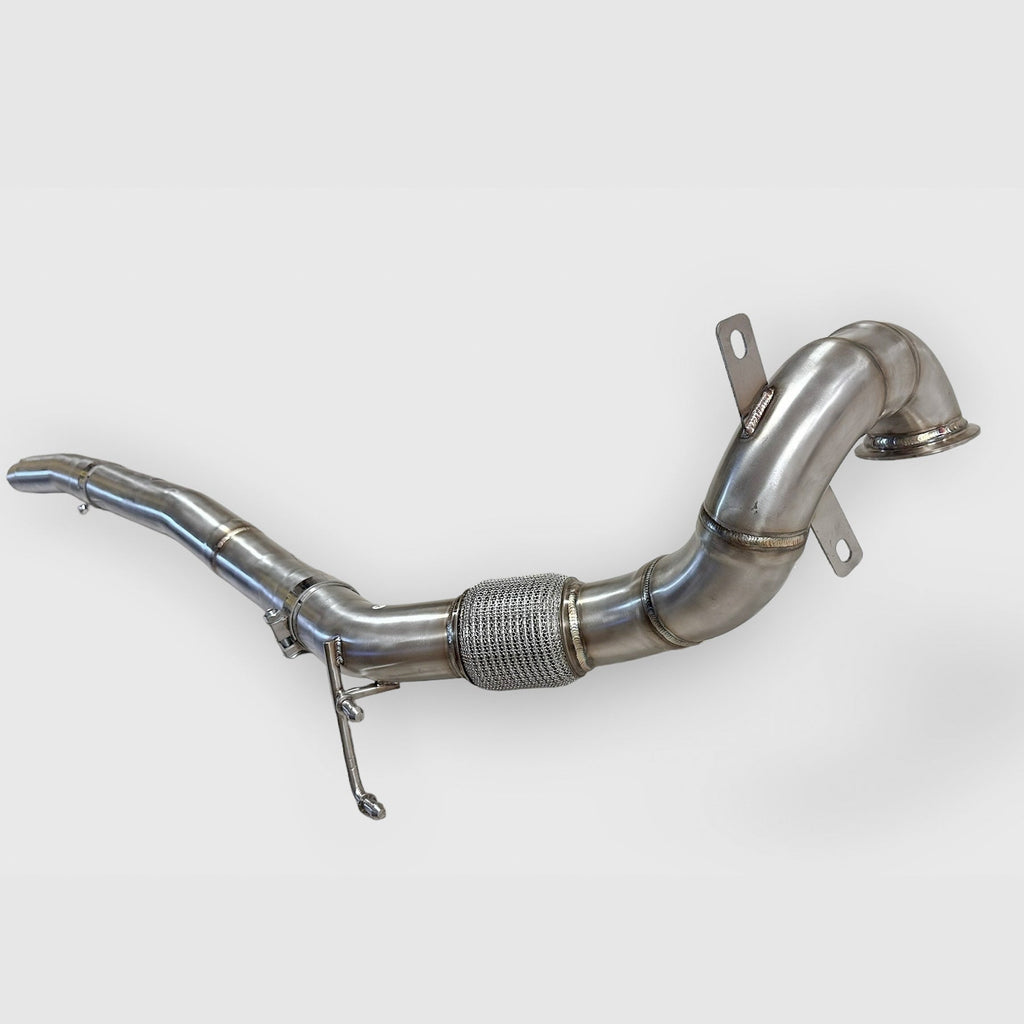 Racing Downpipe For VW MK7 Golf R 2.0T AWD (Catless and Catted)