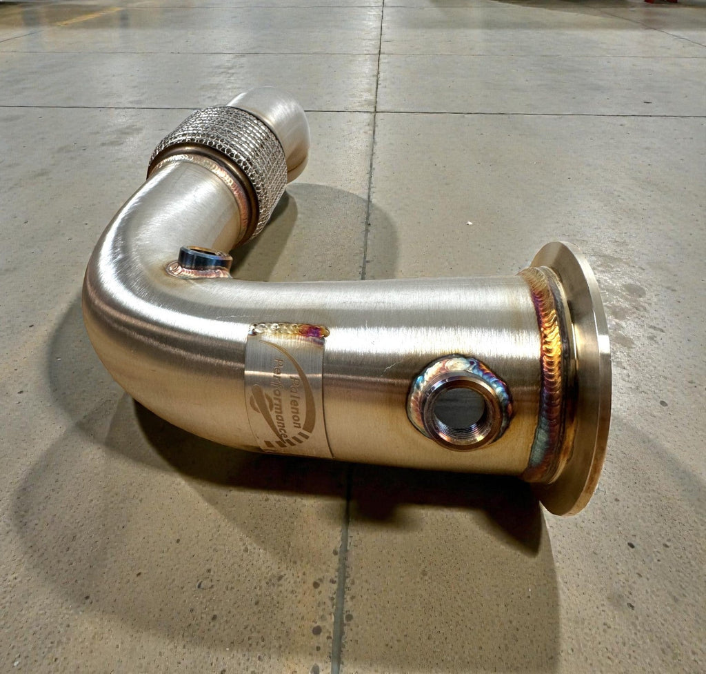 BMW N63 & N63TU Catless Race Downpipes - 550i, 650i, 750i, Alpina B6 B7 (F Chassis)