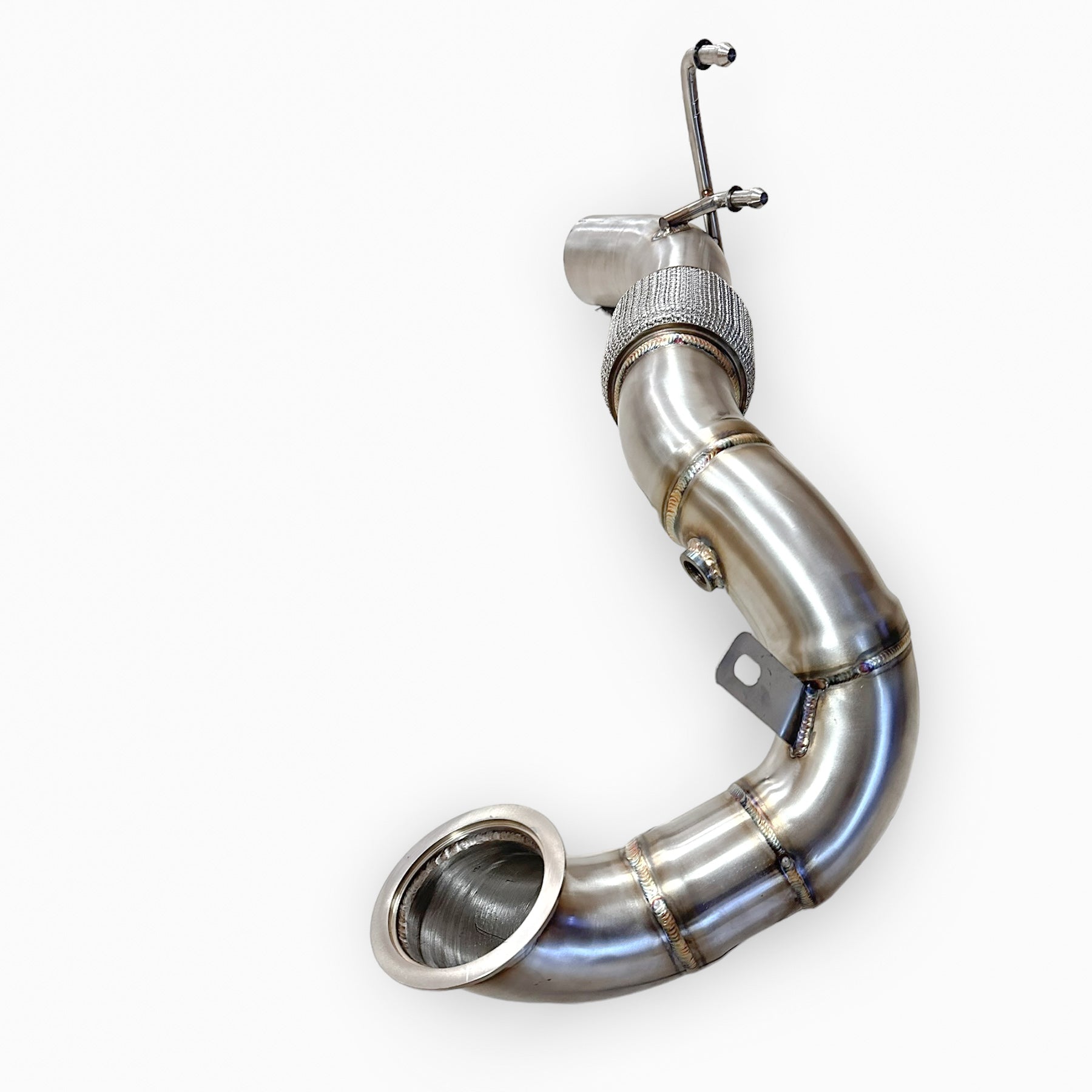 Racing Downpipe For Audi 8V S3 & A3 2.0T AWD (Catless & Catted)