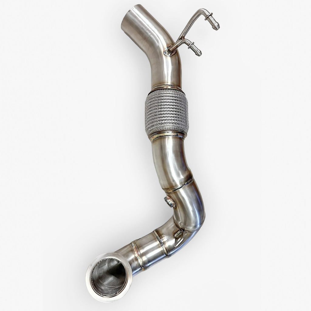 Racing Downpipe For VW MK7 Golf R 2.0T AWD (Catless and Catted)