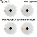 19" Performance Replacement Hub Caps for Tesla Model Y (2020–2024) | 4-Piece Wheel Cover Set
