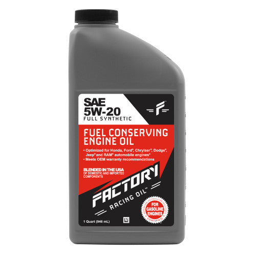 Factory Racing Parts 5W-20 6 Quart Oil Change Kit for Ford Explorer F150 F250